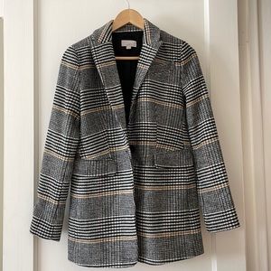 Plaid modern blazer
